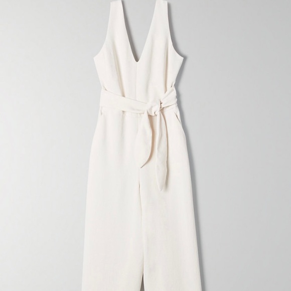 Wilfred Pants - Aritzia Wilfred Ecoulement V Jumpsuit